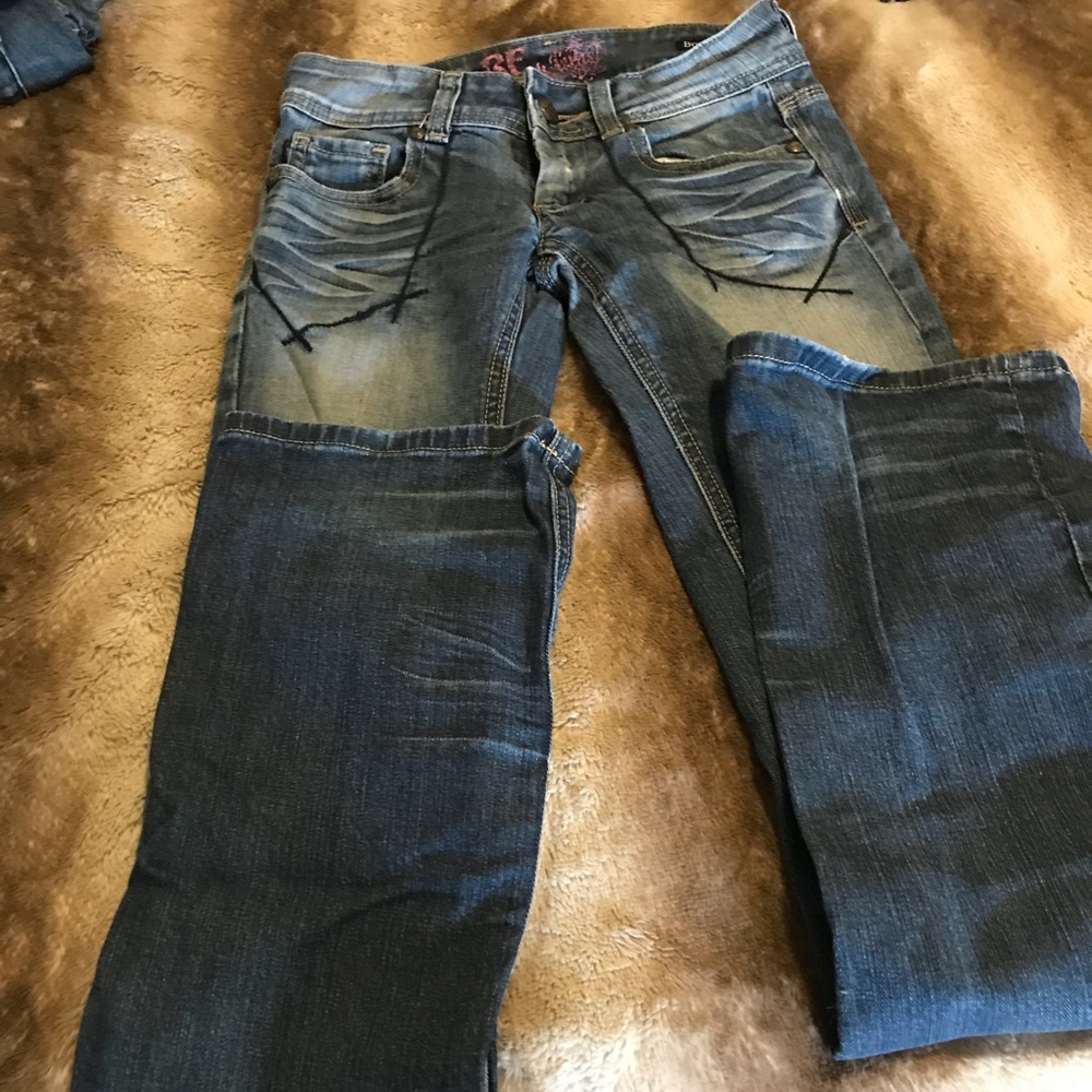 Rerock by Express slim boot